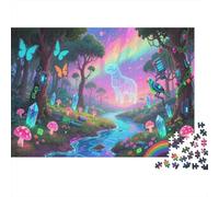 Cyber Jungle Puzzles 1000 Piece Challenge Toy Cyberpunk Impossible Jigsaw Puzzle Educational Game Home Decoration Gift 1000pcs (75x50cm)