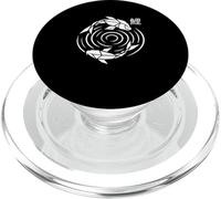 Cyber Koi Fish Japanese Harajuku Urban Techwear Aesthetic PopSockets PopGrip for MagSafe