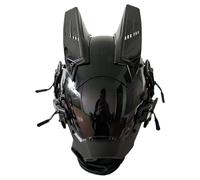 Cyber Mask LED Light Helmet - Anti Fog Gothic Punk Mask for Music Festival, Cosplay, Halloween