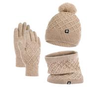 Cyber of Monday 2023 Hat Gloves Set Teenagers Ladies Thermal Scarf Hat Scarf And Gloves Set Teen Girl Womens Hat And Scarf Gift Set Womens Thermal Scarf Prime Big Deal Days Todays Daily Deals Colla