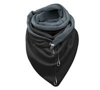 Cyber of Monday 2024 Black White Oversized Scarf Black Square Scarf 90Cm Bohemian Gifts For Women Pashmina Shawls Wraps Orange Deal of The Day Prime Today Todays Daily Deals Colla