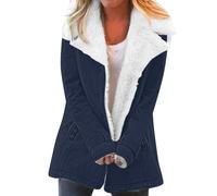 Cyber of Monday 2024 Ladies Padded Jackets Size 12 Denim Jacket With Fur Women Ladies Fleece Body Warmer Motorcycle Jacket Women Short Black Trench Coat Flash Deals of The Day Warehouse Clearance