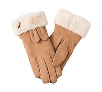 Cyber of Monday 2024 Vegan Leather Gloves Fingerless Gloves Women Khaki Gloves Mobile Phone Women Thermal Fleece Gloves Women Prime Deals October 11-12 2024 Special Deals