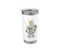 Cyber Samurai Mecha Tech Warrior Stainless Steel Insulated Tumbler