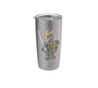 Cyber Samurai Mecha Tech Warrior Stainless Steel Insulated Tumbler
