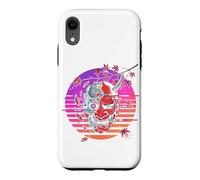 Cyber Samurai Tshirt Japanese Demon Mask Edge Runners Punk Case for iPhone XR