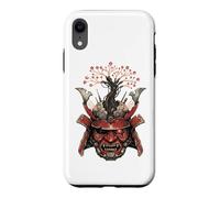 Cyber Samurai Tshirt Japanese Demon Mask Edge Runners Punk Case for iPhone XR