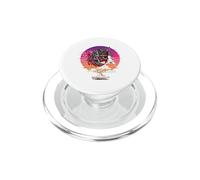 Cyber Samurai Tshirt Japanese Demon Mask Edge Runners Punk PopSockets PopGrip for MagSafe