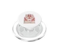 Cyber Samurai Tshirt Japanese Demon Mask Edge Runners Punk PopSockets PopGrip for MagSafe