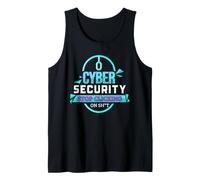 Cyber Security Awareness Funny IT Pro Stop Clicking Quote Tank Top