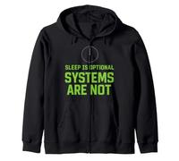 Cyber Security Cybersecurity Ethical Hacker IT Security Zip Hoodie