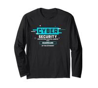 Cyber Security Digital Assets Guardian Internet Design Long Sleeve T-Shirt