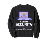 Cyber Security Digital Assets Guardian Internet Design Sweatshirt
