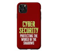 Cyber Security Ethical Hacker Protecting the World in Shadow Case for iPhone 11 Pro Max