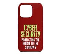 Cyber Security Ethical Hacker Protecting the World in Shadow Case for iPhone 13 Pro