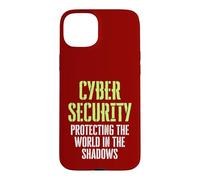 Cyber Security Ethical Hacker Protecting the World in Shadow Case for iPhone 15 Plus