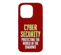 Cyber Security Ethical Hacker Protecting the World in Shadow Case for iPhone 15 Pro