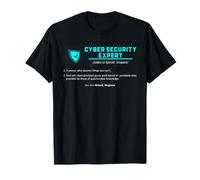 Cyber Security Expert Definition Funny IT Specialist Humor T-Shirt