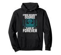 Cyber Security Hacker IT Tech Forever Hacking Cybersecurity Pullover Hoodie