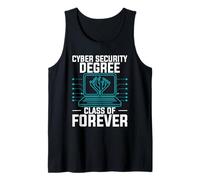 Cyber Security Hacker IT Tech Forever Hacking Cybersecurity Tank Top