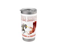 Cyber Security Knight Dragon Defend Protect Stainless Steel Insulated Tumbler