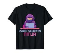 Cyber Security Ninja IT Analyst Ethical Hacker Design T-Shirt