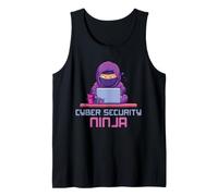 Cyber Security Ninja IT Analyst Ethical Hacker Design Tank Top