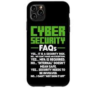 Cyber security Professional Funny IT Security Ethical hacker Case for iPhone 11 Pro Max