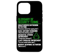 Cyber security Professional Funny IT Security Ethical hacker Case for iPhone 16 Pro Max