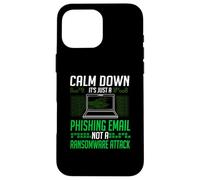 Cyber security Professional Funny IT Security Ethical hacker Case for iPhone 16 Pro Max