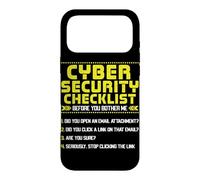 Cyber security Professional Funny IT Security Ethical hacker Case for iPhone 17 Pro Max