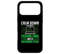 Cyber security Professional Funny IT Security Ethical hacker Case for iPhone 17 Pro Max