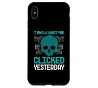Cyber security Professional Funny IT Security Ethical hacker Case for iPhone XS Max