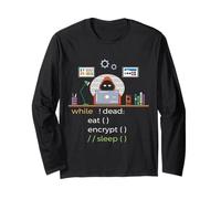 Cyber Security Professional Funny IT Security Ethical Hacker Long Sleeve T-Shirt