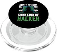 Cyber security Professional Funny IT Security Ethical hacker PopSockets PopGrip for MagSafe