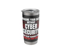 Cyber Security Professional Funny IT Security Ethical Hacker Stainless Steel Insulated Tumbler