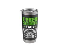 Cyber Security Professional Funny IT Security Ethical Hacker Stainless Steel Insulated Tumbler