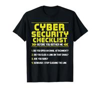 Cyber Security Professional Funny IT Security Ethical Hacker Value Graphic T-Shirt