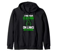 Cyber security Professional Funny IT Security Ethical hacker Zip Hoodie