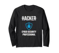 Cyber Security Professional Online Safety Ethical Hackers Long Sleeve T-Shirt