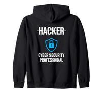 Cyber Security Professional Online Safety Ethical Hackers Zip Hoodie