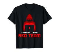 Cyber Security Red Team Analyst Lock Infosec Design T-Shirt