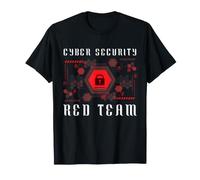 Cyber Security Red Team Analyst Lock Infosec Design T-Shirt