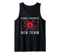 Cyber Security Red Team Analyst Lock Infosec Design Tank Top