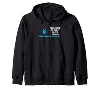 Cyber Security Specialist Feel Safe At Night IT Pro Zip Hoodie