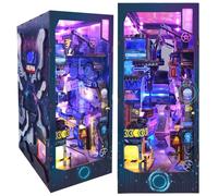 Cyber-style LED tech Alien Hub DIY 3D Puzzle Book Nook (Infinite Dimension)