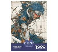 Cyber Swordsman（79) Puzzle 1000 Pieces Adults Educational Relaxing Brain Training Precision Pieces Quality 70x50cm/1000pcs