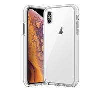 Cyber-Tech Clear Case for iPhone Xs Max 6.5-Inch, Non-Yellowing Shockproof Phone Cover, Anti-Scratch Clear Back (Clear)