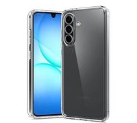 Cyber-Tech Clear Case for Samsung Galaxy A17 [Never Yellow] [Military Grade Protection] Shockproof Protective Phone Case Transparent Thin Slim Cover for Samsung A17- Clear