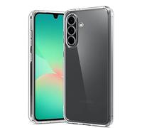 Cyber-Tech Clear Case for Samsung Galaxy A26 5G, [Military Protection] Shockproof Transparent Protective Case Thin Soft Clear Gel Cover